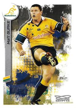 2003 Kryptyx The Defenders Australian Rugby Union #73 Matt Burke Front